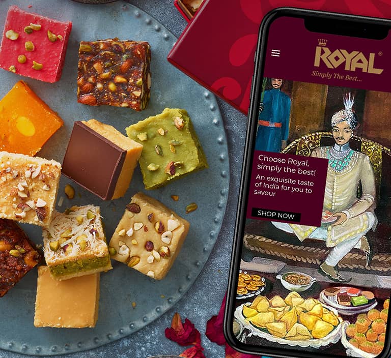 Royal Sweets - Ecommerce Design - Digital Agency Case Study